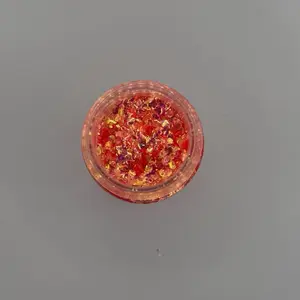 Hot Tropic Chunky Mix Glitter | High Sparkle Iridescent | 2oz by Weight | Heat Safe 320°F Solvent Resistant
