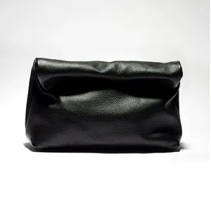 LEATHER LUX LUNCH BAG