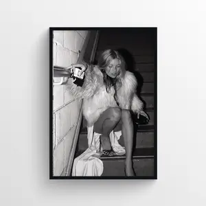 Kate Moss | Kate Moss Print | Fashion | Fashion Wall Art | Fashion Prints | Fashion Poster
