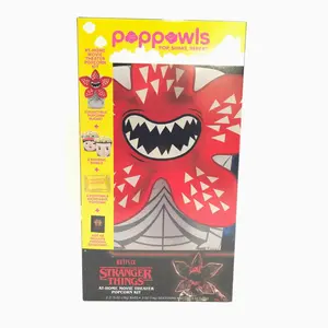 Stranger Things Poppowl Collectible At Home Movie Theatre Popcorn Kit