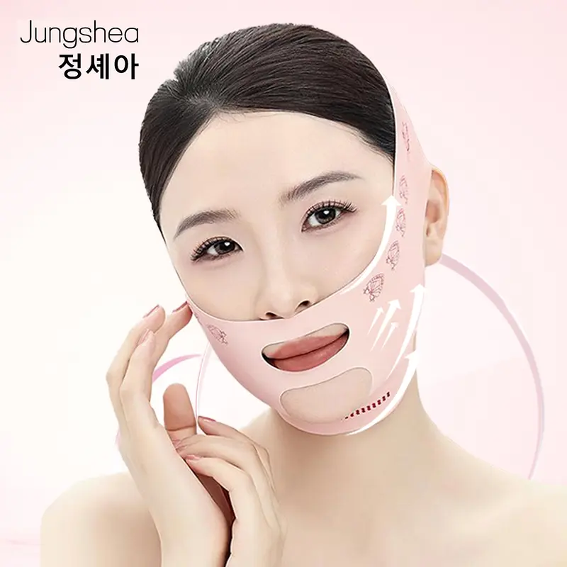 Jungshea V-Line Face Mask – Chin Up V-Shaped Jawline Tightening Mask for Women and Men, Adjustable Comfort Skin Exerciser, Perfect Christmas Gift