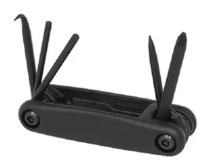 Lisle LS83590 All in One Mirror Tool, Black