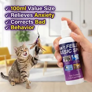 Paika Pet Emotion Spray, Calming Aroma for Dogs & Cats, Stress Relief Mist, Natural Ingredients, Safe for Daily Use, Ideal Gift for Pets