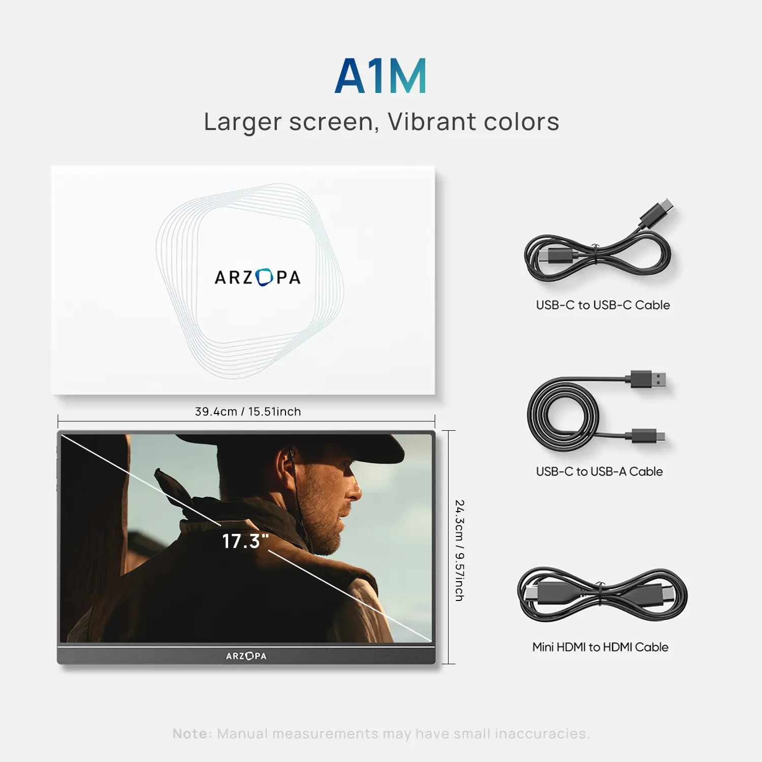 17.3" Built-in Kickstand & No Cover-A1M