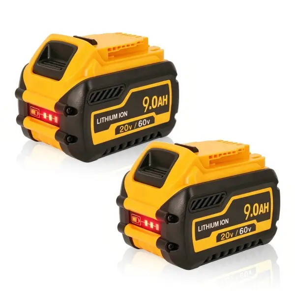9.0Ah Replacement battery for Dewalt 60V 20V Flexvolt Lithium ion Battery DCB609 DCB606 DCB612 DDCB200 DCB201 DCB203 DCB204 DCB206 DCB208 DCB209