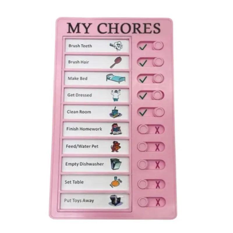 Self-discipline Check-in Magic Tool - Sign-in Card Growth Plan Task List