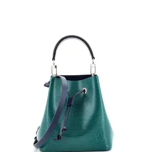 Pre-owned Louis Vuitton material Bucket Bags NeoNoe Handbag Epi Leather BB by Rebag