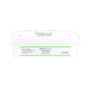 Flushable-wipes-adult 9"x13", 60 wet wipes