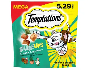 ShakeUps Crunchy and Soft Cat Treats, Crustacean Celebration Flavor, 5.29 oz. Pouch