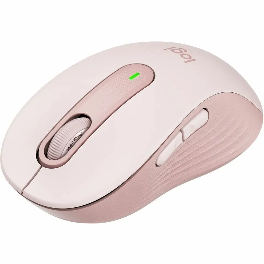 Logitech Signature M650 Wireless Mouse Medium Right Handed Rose 910006251