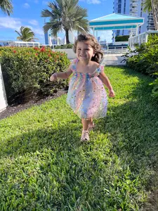 41 - Rainbow and Stars Birthday Dress