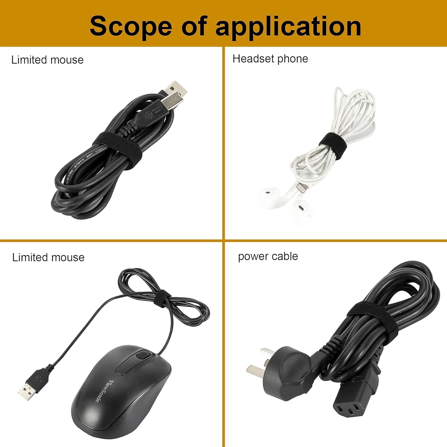 2 Pack Reusable Hook and Loop Cable Ties, Cut-to-Length Self-Gripping Cable Management Straps for Home Office 2 Pack Reusable Hook and Loop Cable Ties, Cut-to-Length Self-Gripping Cable Management Straps for Home Office