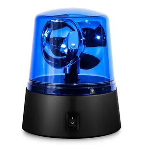 Blue 360-Degree Rotating Strobe Light Flashing Disco Bar Party Decorative Light for Events & Parties