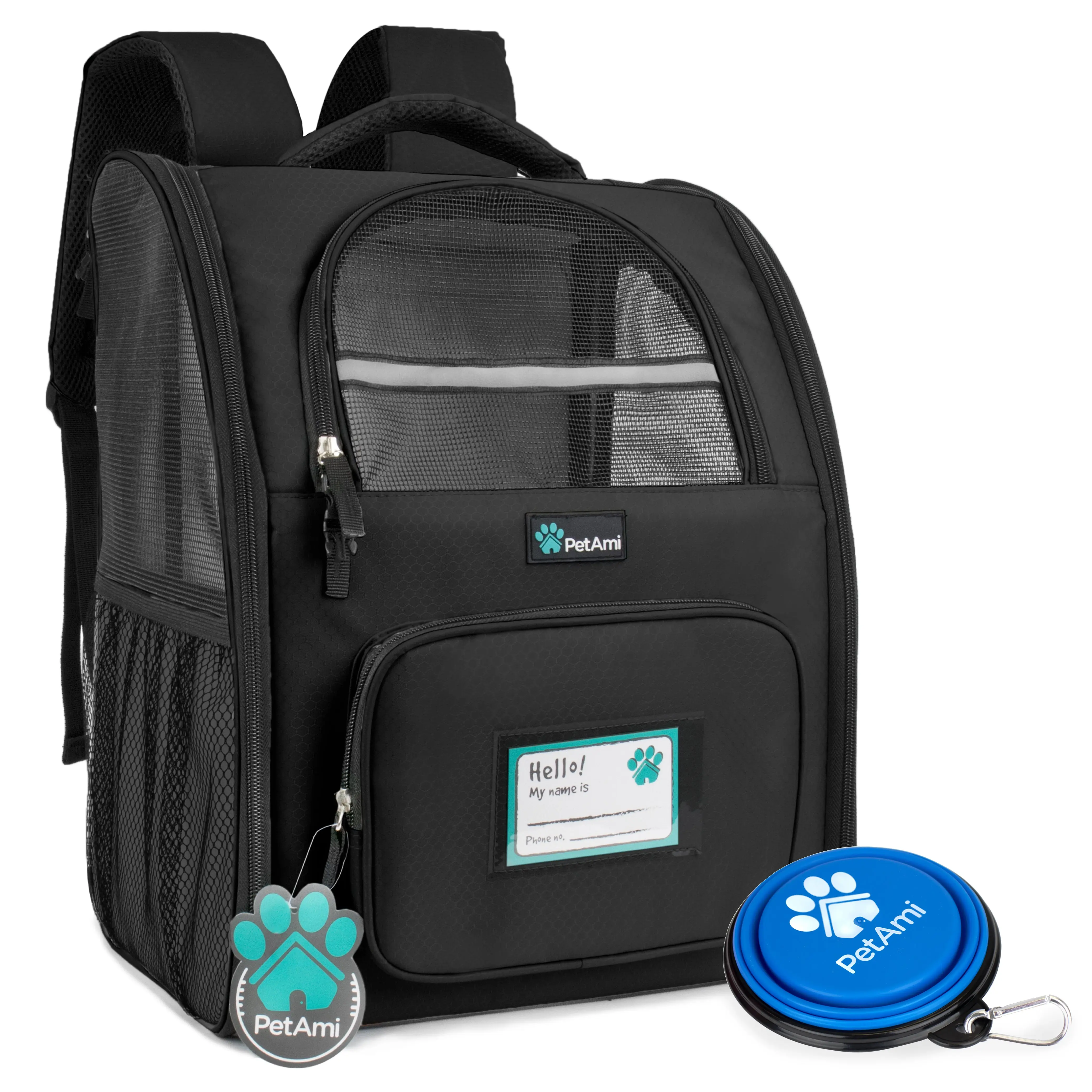 Deluxe 2-Way Entry Pet Carrier Backpack Deluxe 2-Way Entry Pet Carrier Backpack