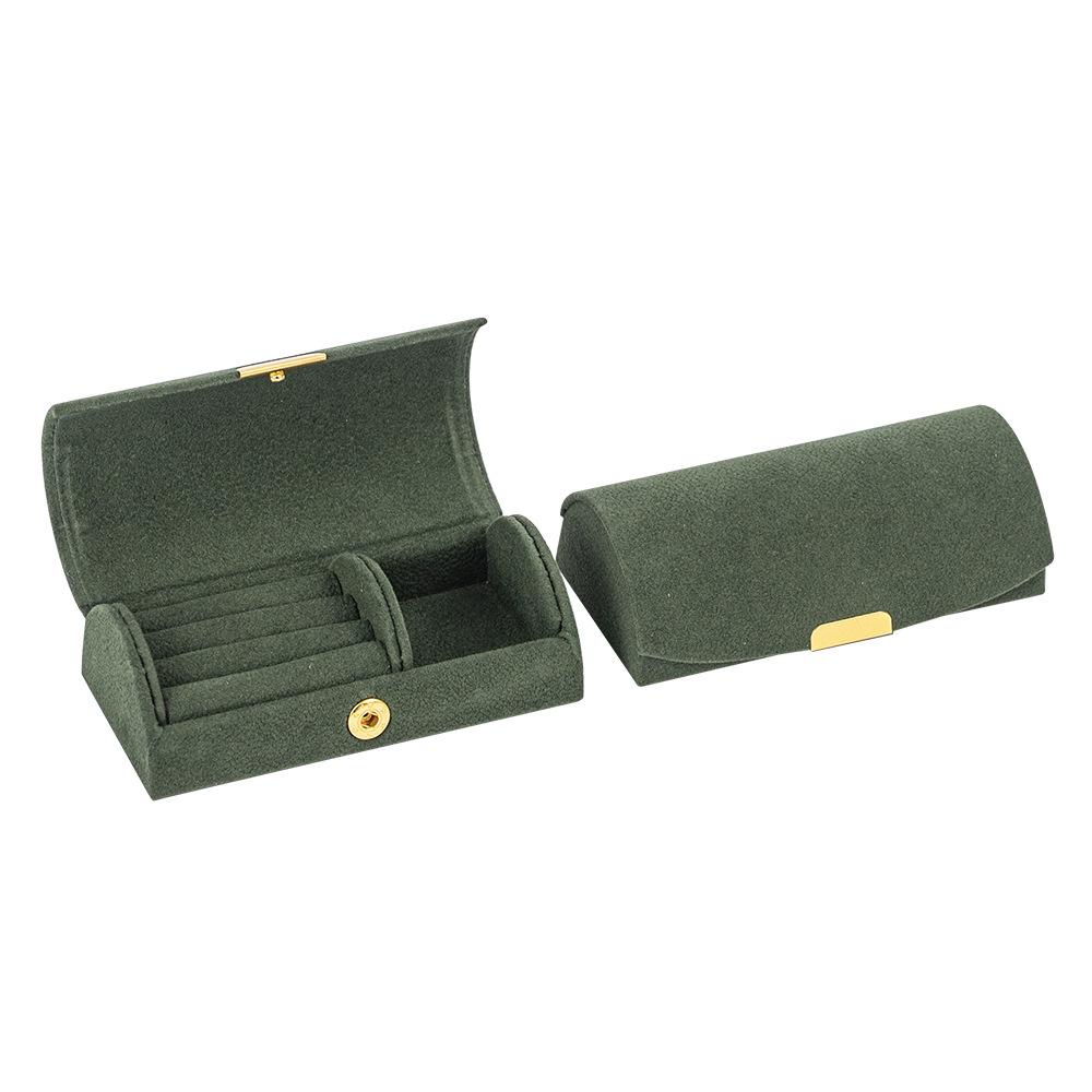 Mini Jewelry Storage Box | Portable Travel Organizer Case | Small Jewelry Box For Rings Earrings Necklaces