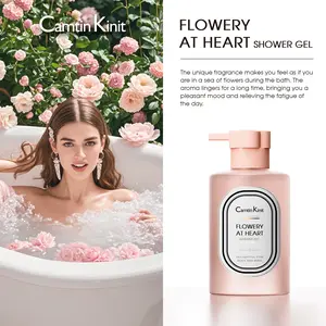 Botanical Moisturizing Shower Gel – Gentle Body Wash with Mugwort, Peppermint & Centella | Hydrating, Soothing & Translucent Skin