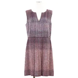 Pre-owned CHANEL Tweed Small Leather Goods Dress