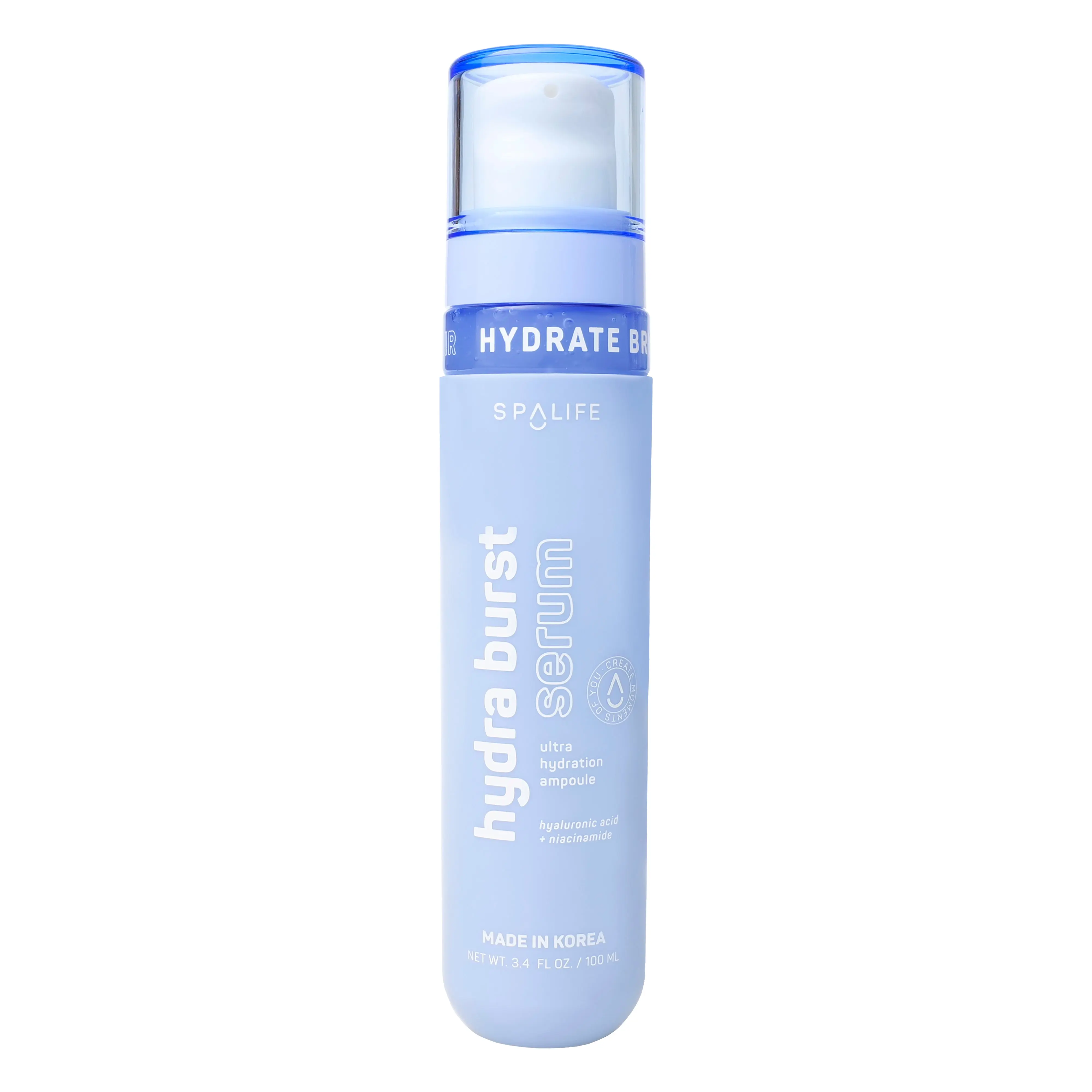Hydra Burst Hydrating Korean Face Serum with Hyaluronic Acid + Niacinamide