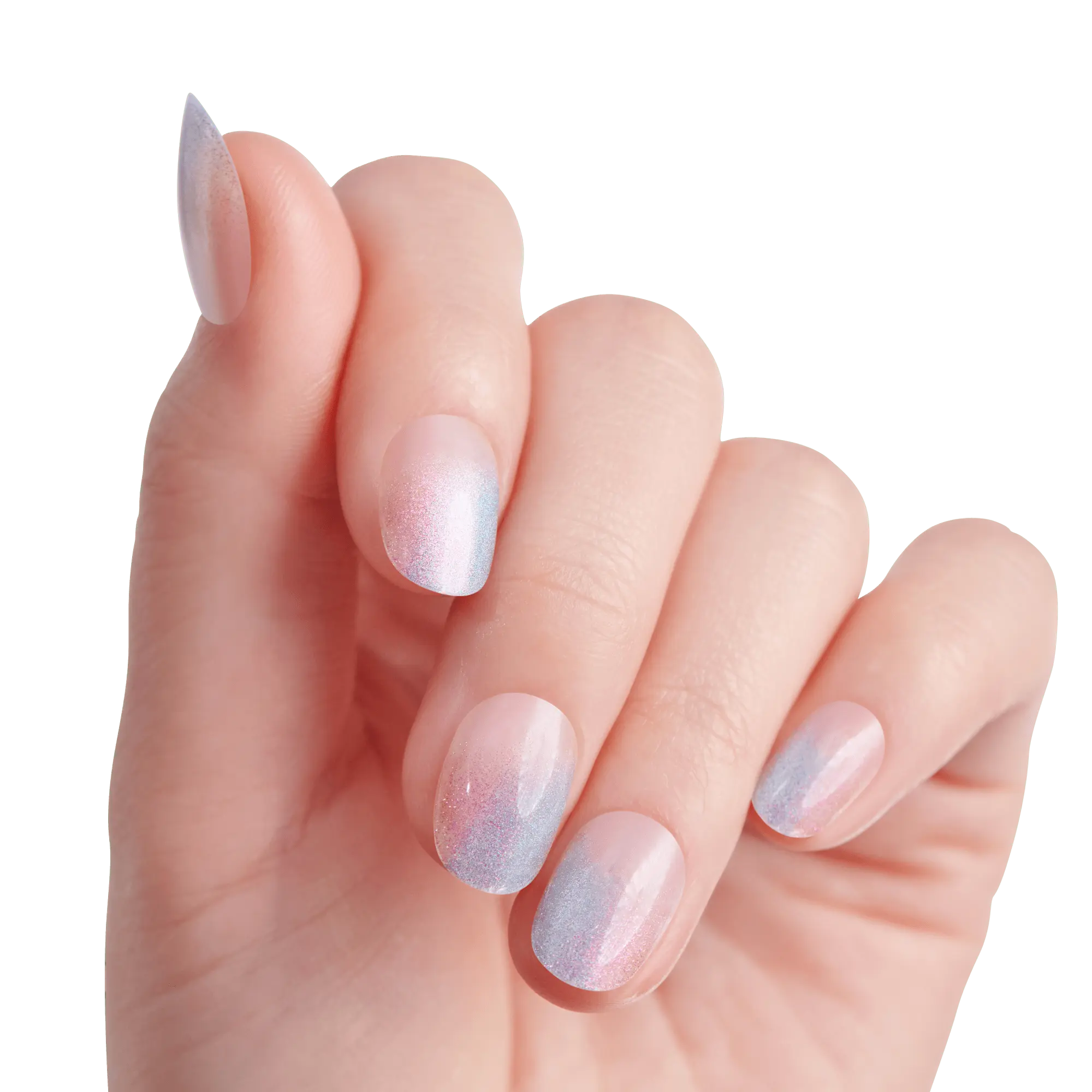 Kiss Salon X-tend Design Press On Soft Gel Nails - Changed | Design, Multicolor, Short, Oval