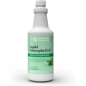 Nature's Sunshine Liquid Chlorophyll - Immunity Support, Detox & Cleanse, Chlorophyll Liquid Drops with Spearmint Oil, and Internal Deodorant