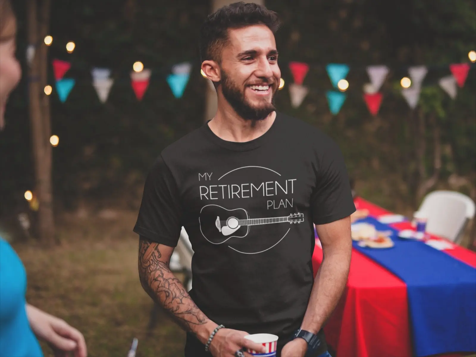 Retirement Plan T-shirt, Guitar Player, Gift for Guitarist, Musician Retirement Shirts For Men, Funny Retirement Gifts
