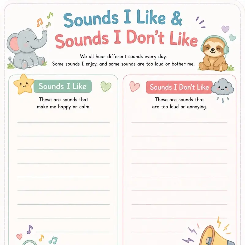 Sensory and Social Skills ls