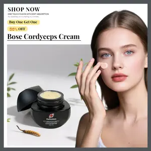 【Deliiston】 Nourish Night Cream, Moisturizing Hydrating & Firming Cordyceps Sinensis Lotion, Professional Formula Multi-Essence Anti-Aging Face Cream