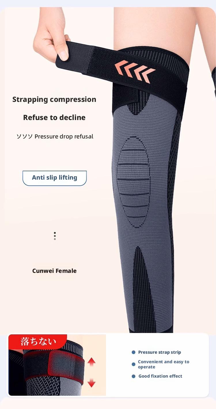 Comfortable knee and leg warmers! Long, non-slip, pure cotton leg warmers, ideal for autumn and winter. Highly supportive, elastic, and moisture-wicking. Effectively relieves joint pain during exercise or daily life. Unisex, adjustable size.