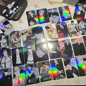 55 Pcs/Set New BL Male Male Love Cute Boys Manhwa Lomo Card Anime Characters HD Photo Card for Fans Collection Decoration Gift