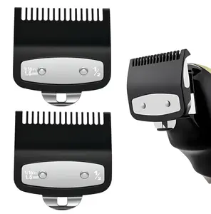 Replacement Fit for Wahl Clipper Guards,1/16'' 1.5mm 1/2 Clipper Guard for Wahl,Half Guard 1/2 Metal Hair Clippers Guards for Professional Barbers.