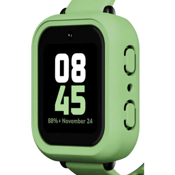ChronoVolt Watch Silicone Rubber Band & Case Protector Matte Green