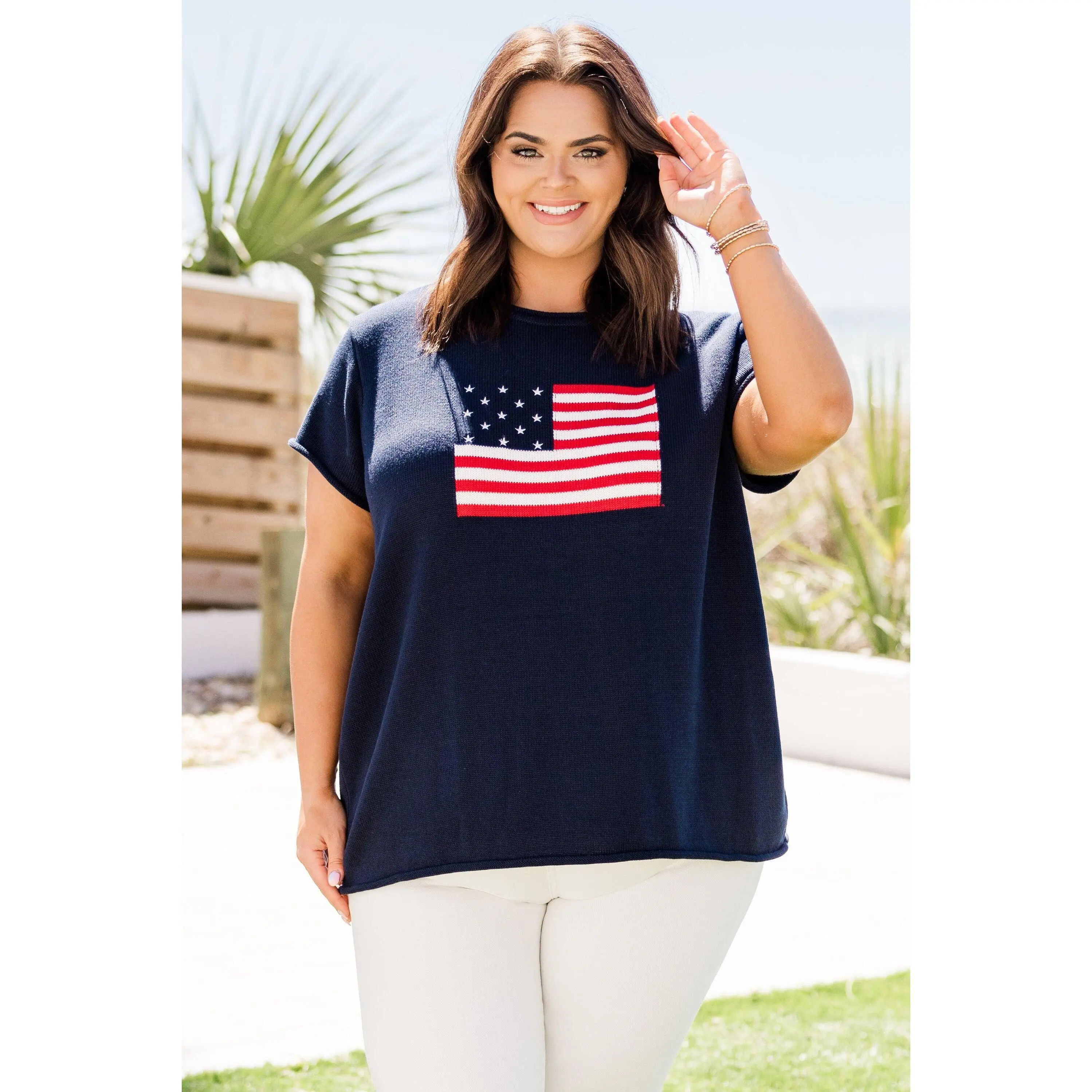 Freedom Sweater, Navy