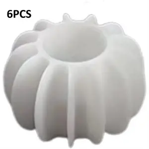 6PCS Reusable Silicone Laundry Balls Clothes Pet Hair Remover Cleaning Tools Dryer Balls Washing Machine Accessories