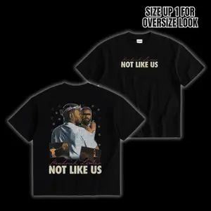 Not Like US Graphic music Tshirt ,Vintage Hip Hop Graphic Hoodie, Rap Music Fan Gift Tops Men Women Fashion Oversized Hip Hop T-shirts, perfect for streetwear gift for all