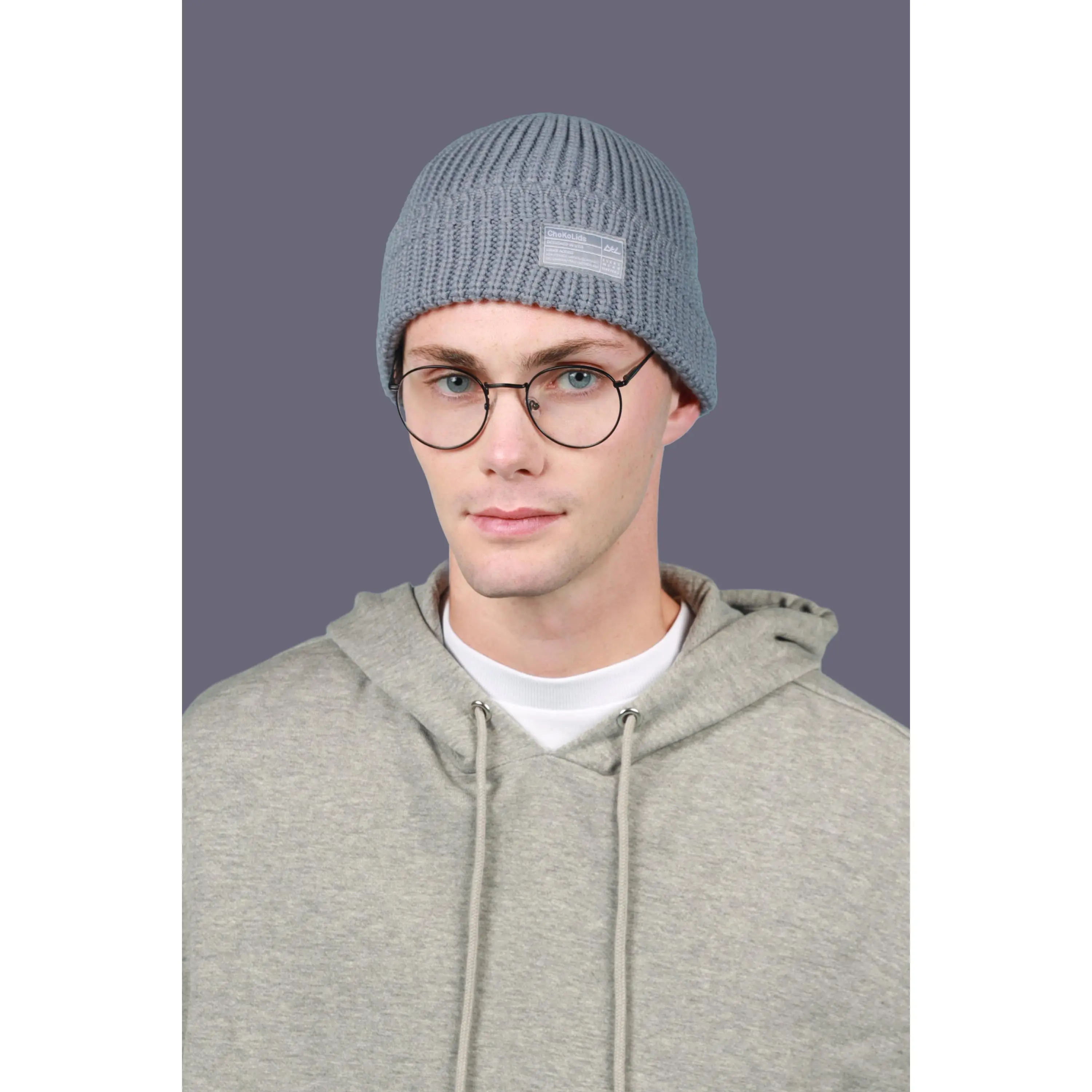 Waffle Cuff Beanie for Winter – Fisherman Watch Cap Short Fit