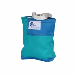 Classic Style Open-Closure Web Strap Fabric Bag without Pockets