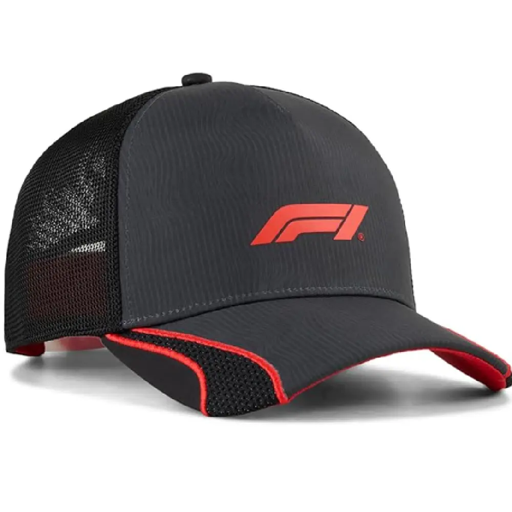 Men's Puma F1 Racing Trucker Cap Black