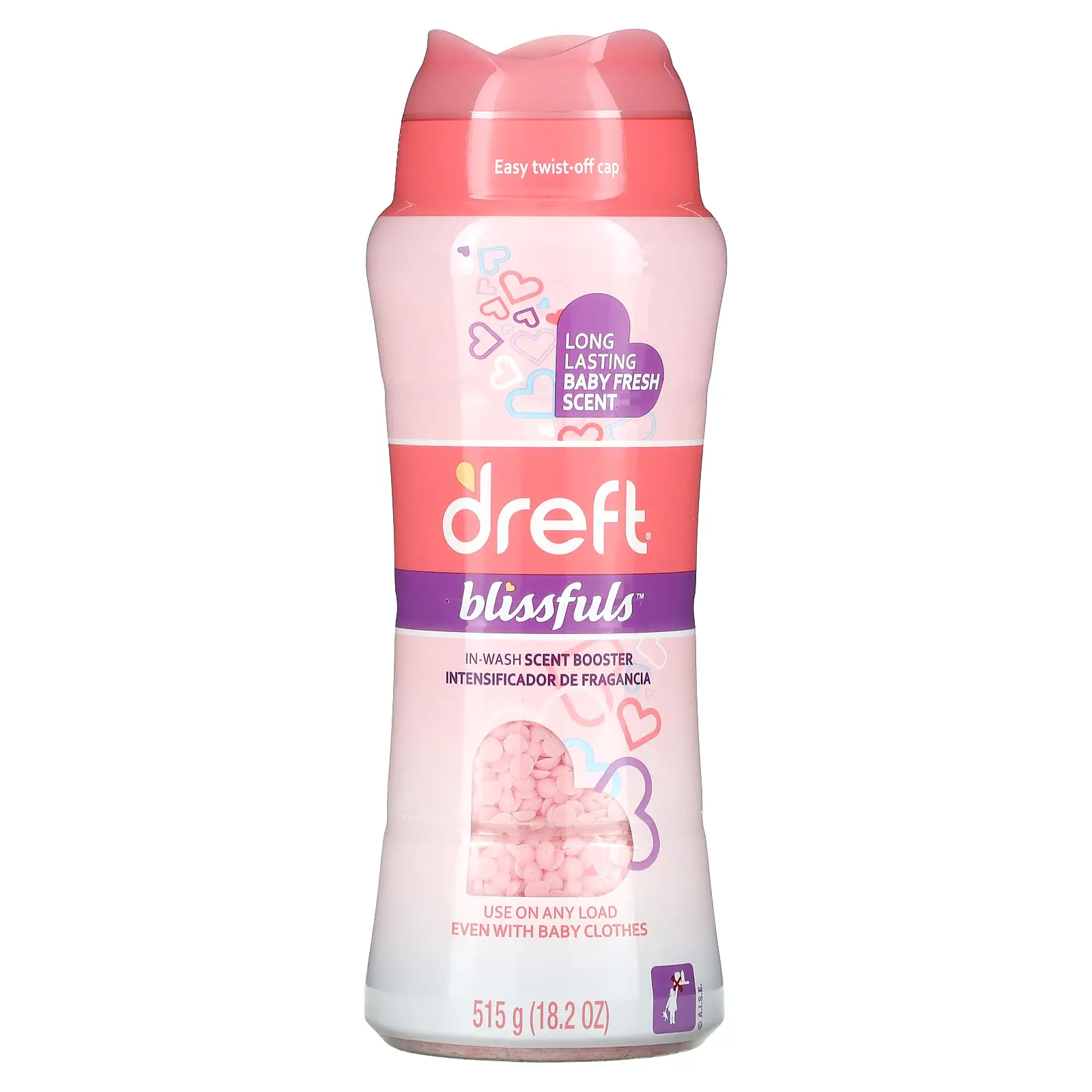 Dreft Blissfuls™, In-Wash Scent Booster, Baby Fresh, 18.2 oz (515 g)