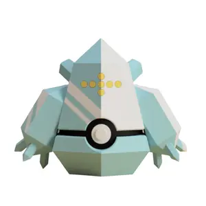 Regice Poke Ball - Inspired 3D Printed Collectible