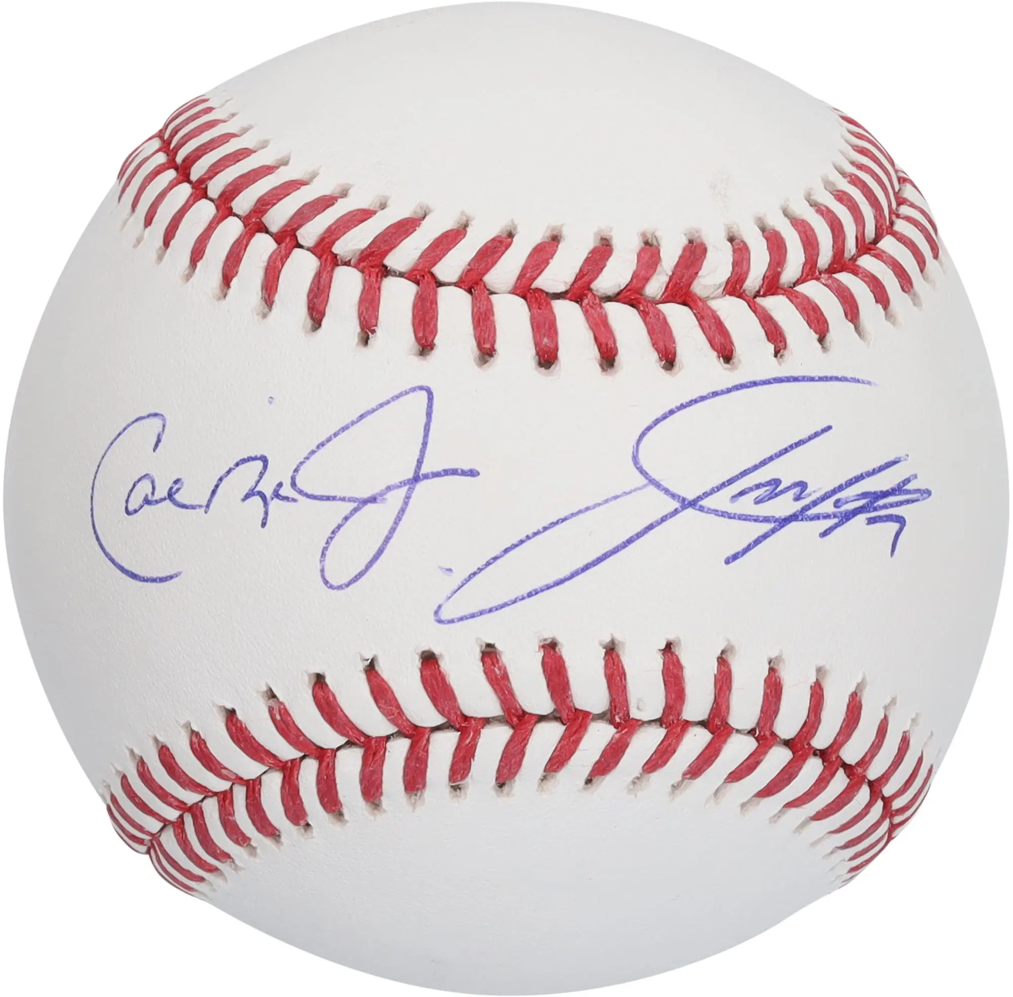 Cal Ripken Jr. & Jackson Holliday Baltimore Orioles Autographed Baseball - Fanatics Authentic Certified