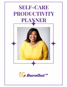 Self Care Productivity Planner