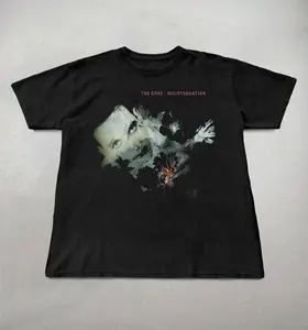 The Cure Disintegration T-shirt, Unisex Cotton shirt, The Cure Graphic tee, 90s Band tee, Retro Graphic Tees, Cute shirts, Trendy shirts