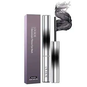2 PCS Metal Mascara, Iron Wand Mascara, 3D Curling Eyelash Iron, Washable Slim Metal Rod, Long-Lasting Volume Waterproof, Smudge-Proof, No Flaking (Black * 2)