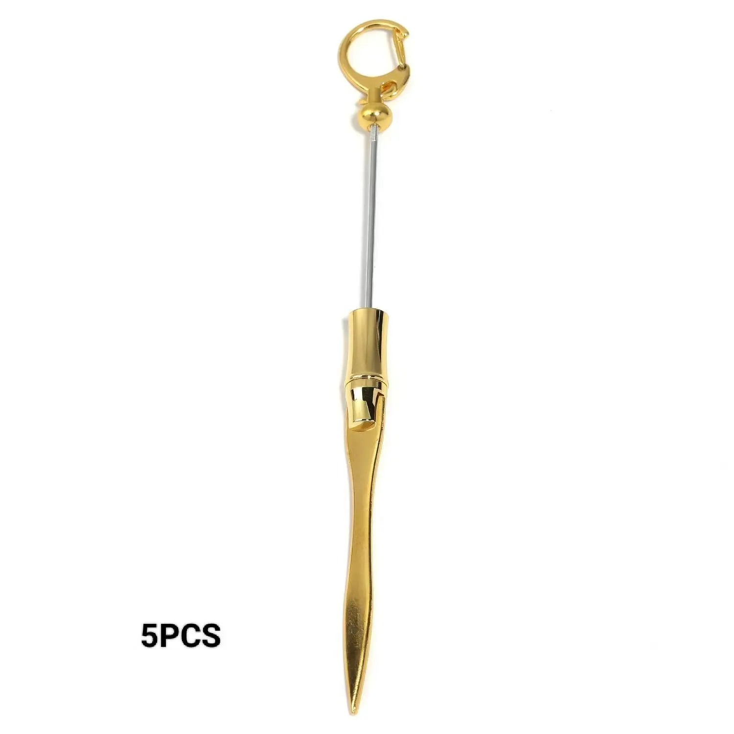 Letter Gold ZK331010 5PCS