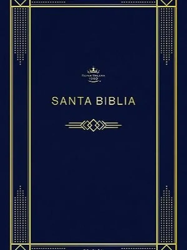 RVR 1960 Ministry Edition Bible with Bible Plan, Dark Blue, Trade Paper (Spanish Edition)