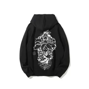 Fullmetal Alchemist Edward Elric & Alphonse Elric Anime Hoodie Cotton Streetwear Vintage Otaku Unisex Fall Winter Fashion Casual Daily Fans Essential