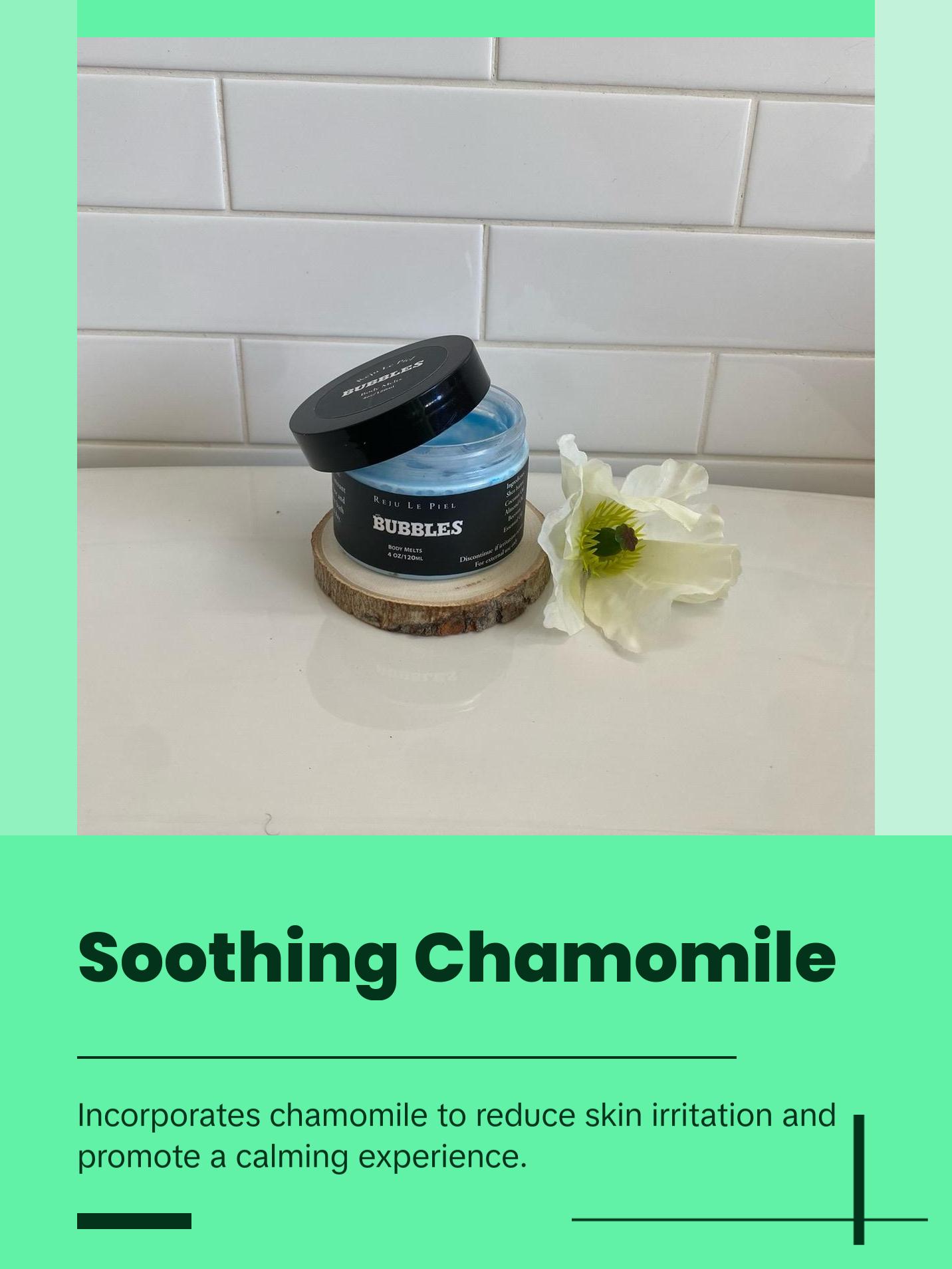 Bubbles Body Melts Body Butter - Comfortable Body Care Smooth Grapefruit Chamomile Moisturizer