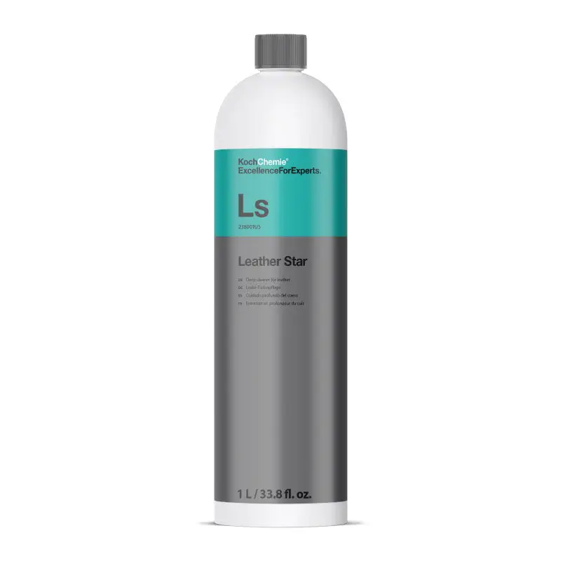 Koch Chemie Leather Star 1L – Premium Leather Conditioner, Cleans, Nourishes & Protects, Restores Softness, Satin Finish, UV Protection for Interiors