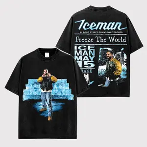 Drake - Ice Man Premium Cotton Shirt, Drizzy Fans, Champagne Papi Shirt, Drake Fans, Drake Graphic Tee for Fans Gift Shirt For Music Lover