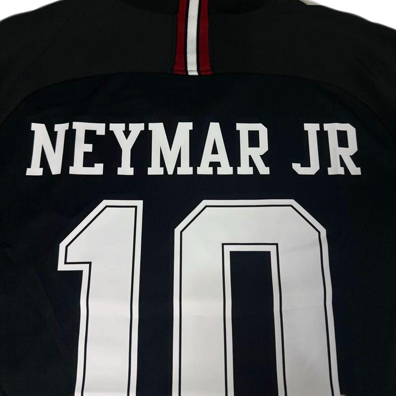 18-19 Away Black No.10 Neymar Short Sleeve Soccer Jersey jersey Athletic Activewear football jersey top Sports Clothing